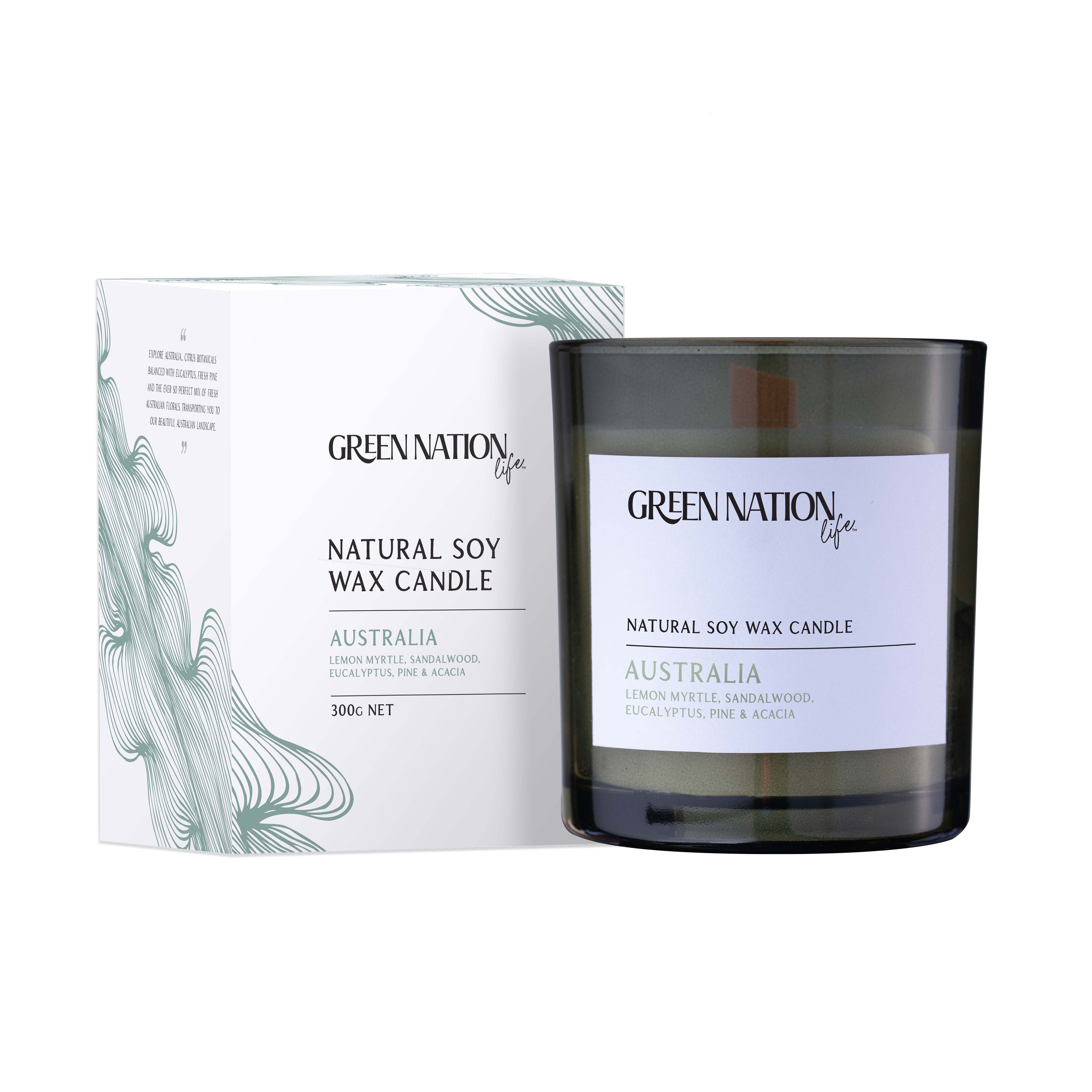 ウッドウィックキャンドル Australia (レモンマートル&パイン)