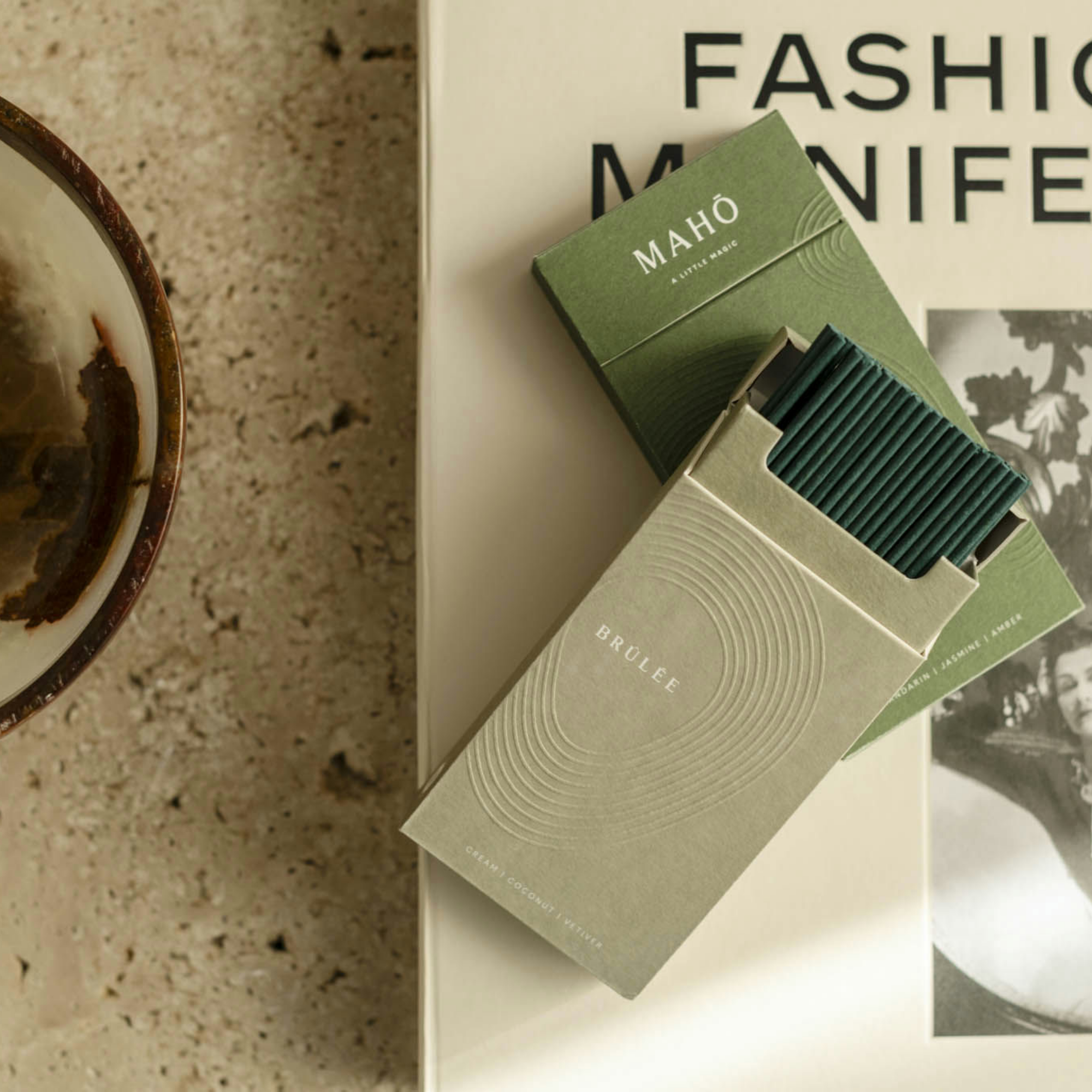 ショートインセンス(お香) Brûlée